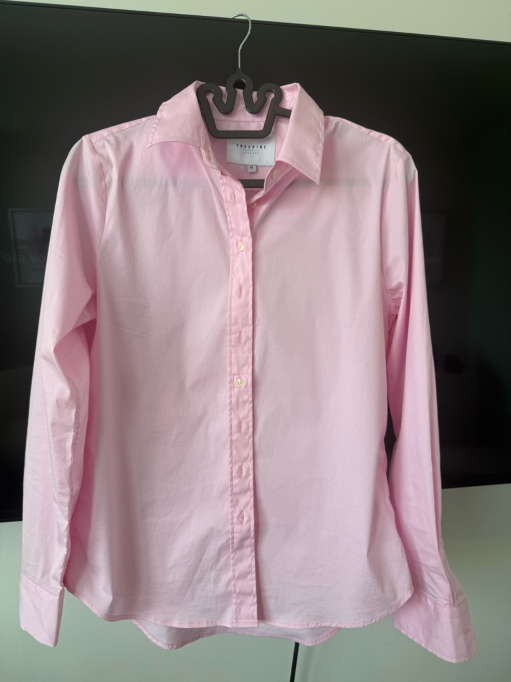 Light Pink Button-Down Shirt